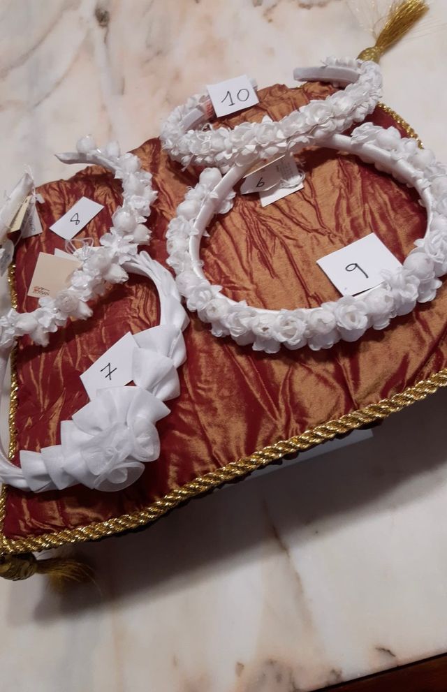 Tocados y diademas de comunión
