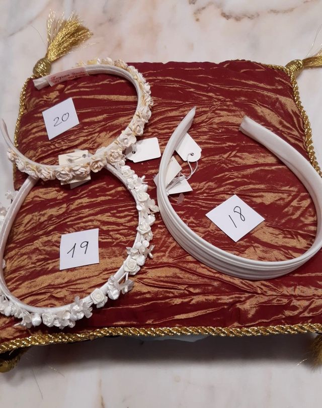 Tocados y diademas de comunión