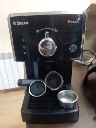 Cafetera Saeco hd8423. para cápsulas y café molido de segunda mano por 80  EUR en Parla en WALLAPOP