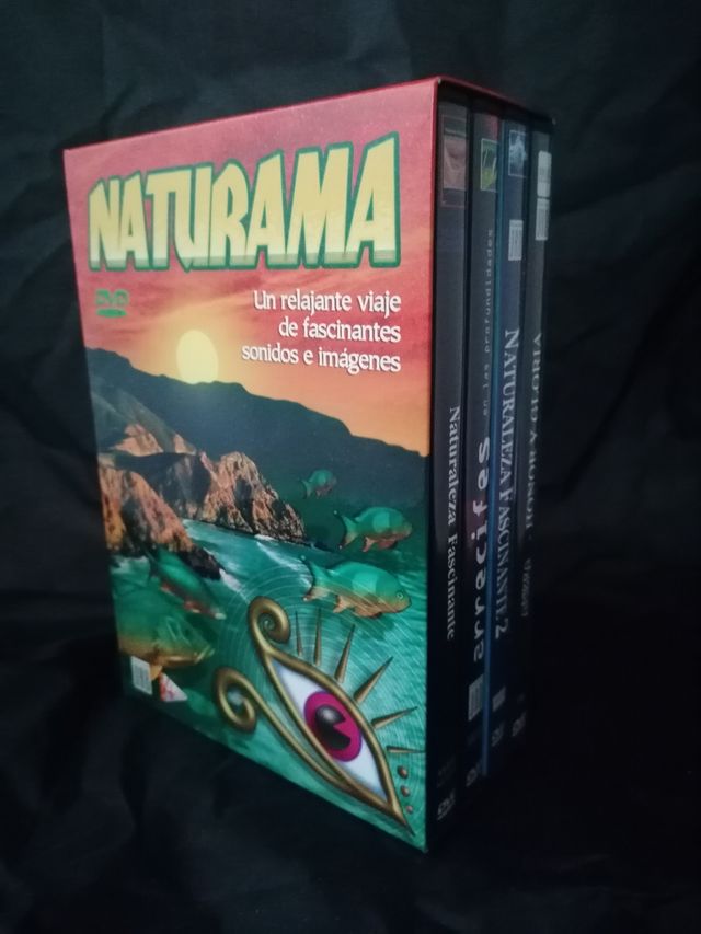 Pack 4 dvd Naturama , como nuevo