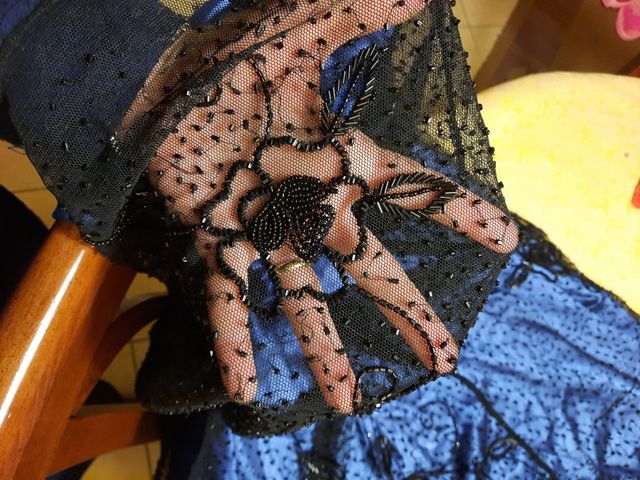 Abito elegante da cerimonia ricamato