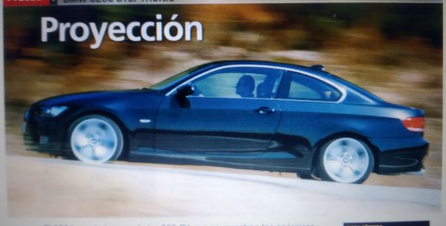 Pruebas BMW E90 de revistas