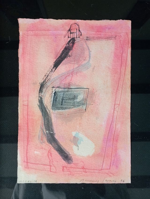 ALBERT GONZALO, MEZQUITA - CUADRO TECNICA MIXTA