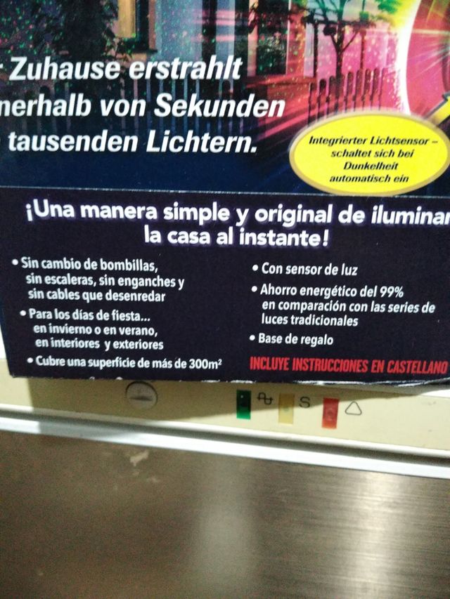 Proyector led luz casa o jardin.NUEVO