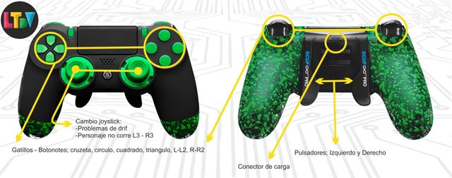 Reparación Dualsock 4 - DualSense PS5 - SCUF 🎮