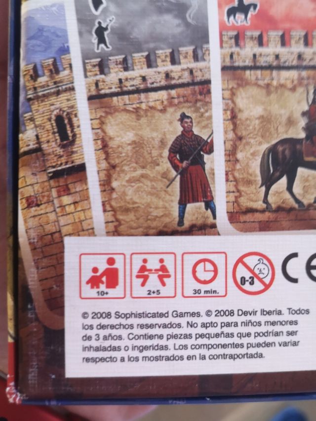 La gran muralla china - Juego de mesa DEVIR