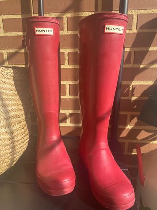 Botas Hunter de segunda mano por 35 EUR en Palencia en WALLAPOP