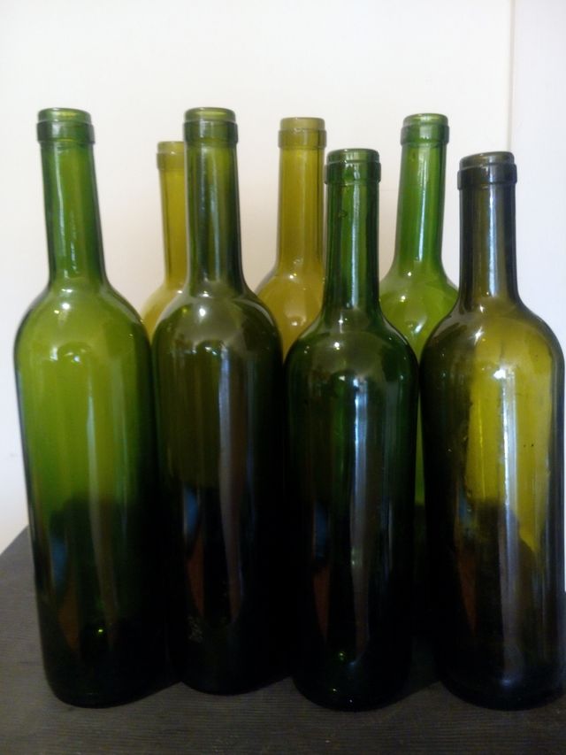LOTE Botellas cristal RECICLA