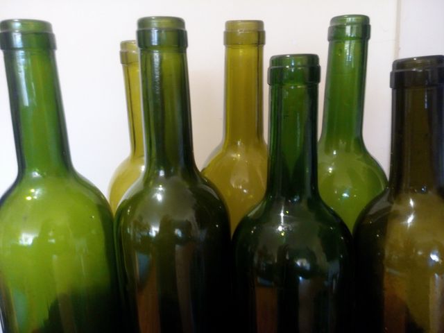 LOTE Botellas cristal RECICLA