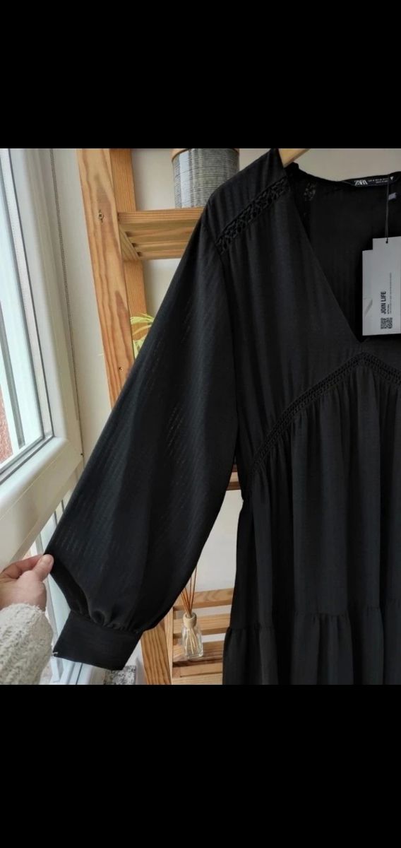 VESTIDO NEGRO ZARA