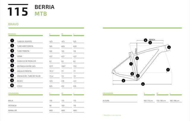 BERRIA BRAVO 5 29" M como nueva.SID Select plus