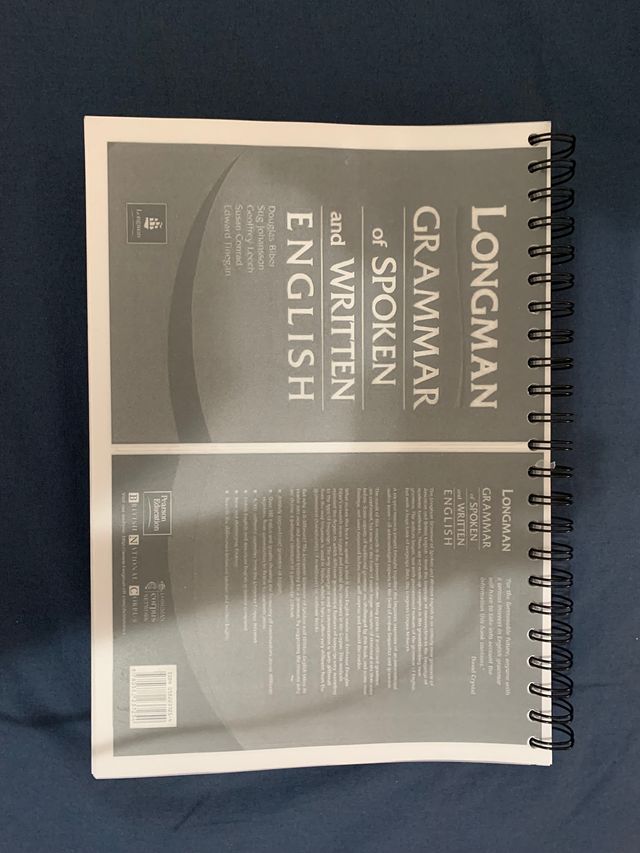 Longman grammar of spoken and written english