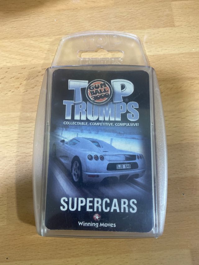 Juego de Cartas Top Trumps