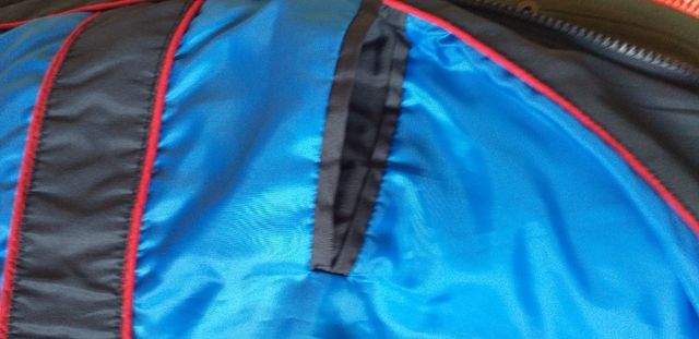 Abrigo tipo plumífero.