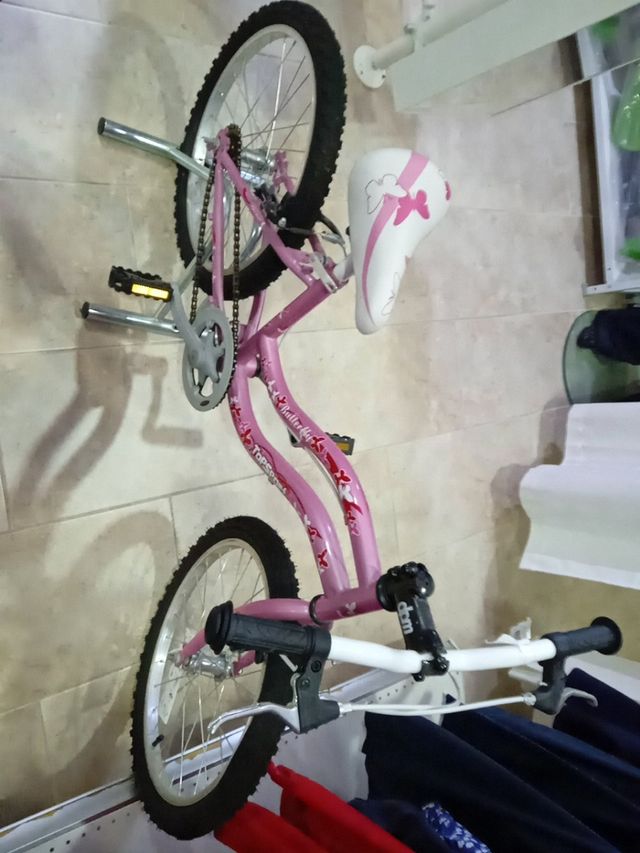 bici niña 30" rosa