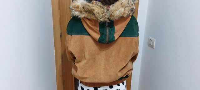 Chaqueta de piel ovina 100÷