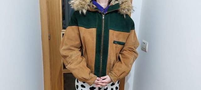 Chaqueta de piel ovina 100÷