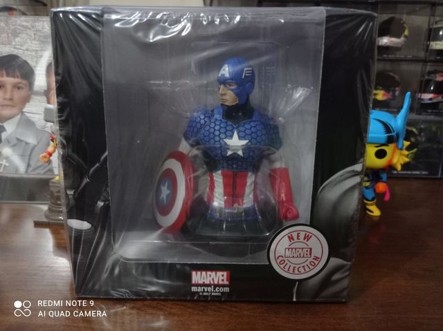 busto capitán america