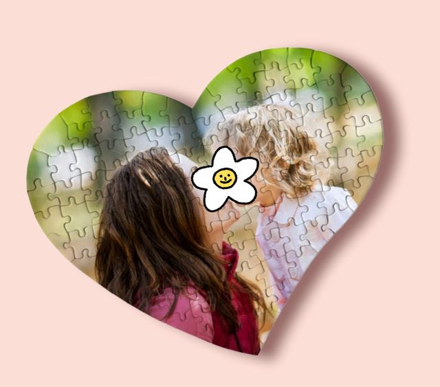 Puzzle Corazon Personalizado