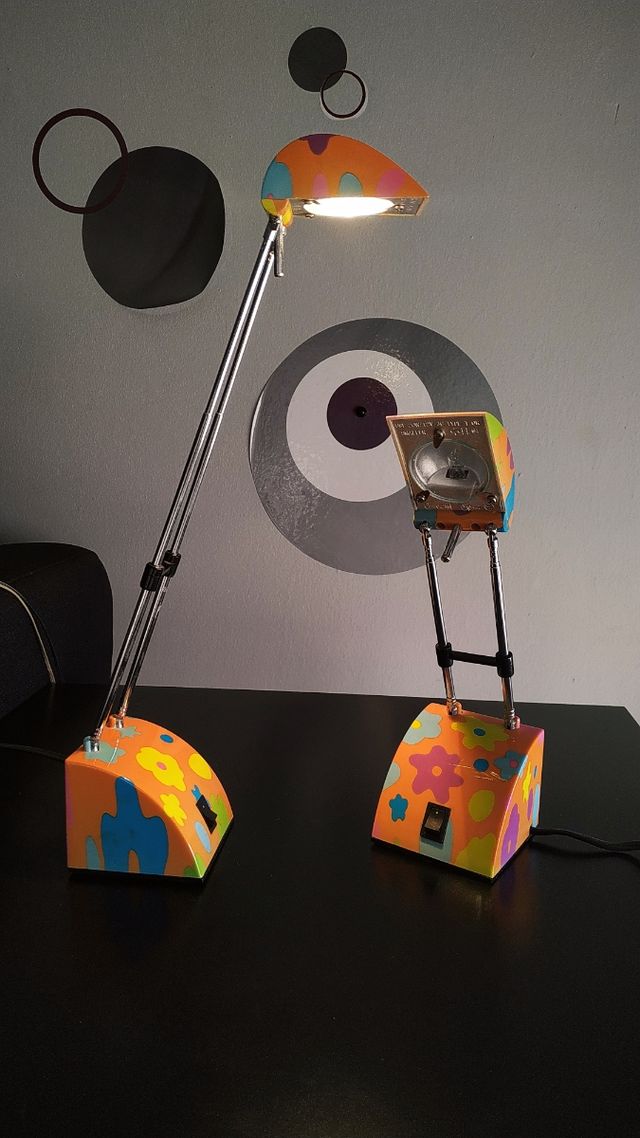 Lámparas flexo infantiles. Bombillas nuevas.