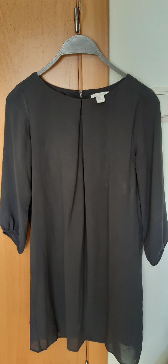 Vestido T.34 manga tres cuartos h&m
