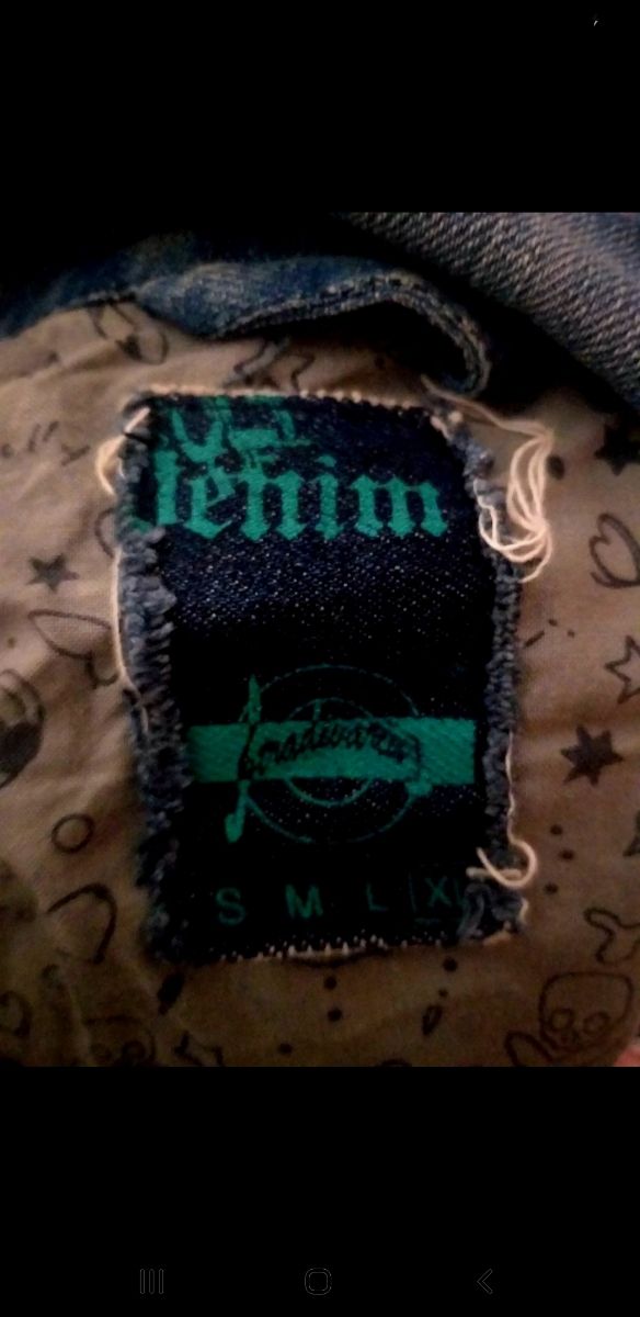 chaqueta vaquera con hebilla