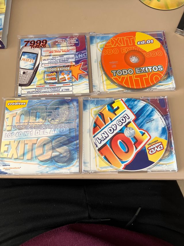 TODO EXITOS - 2 CDs & 1 DVD de videoclips