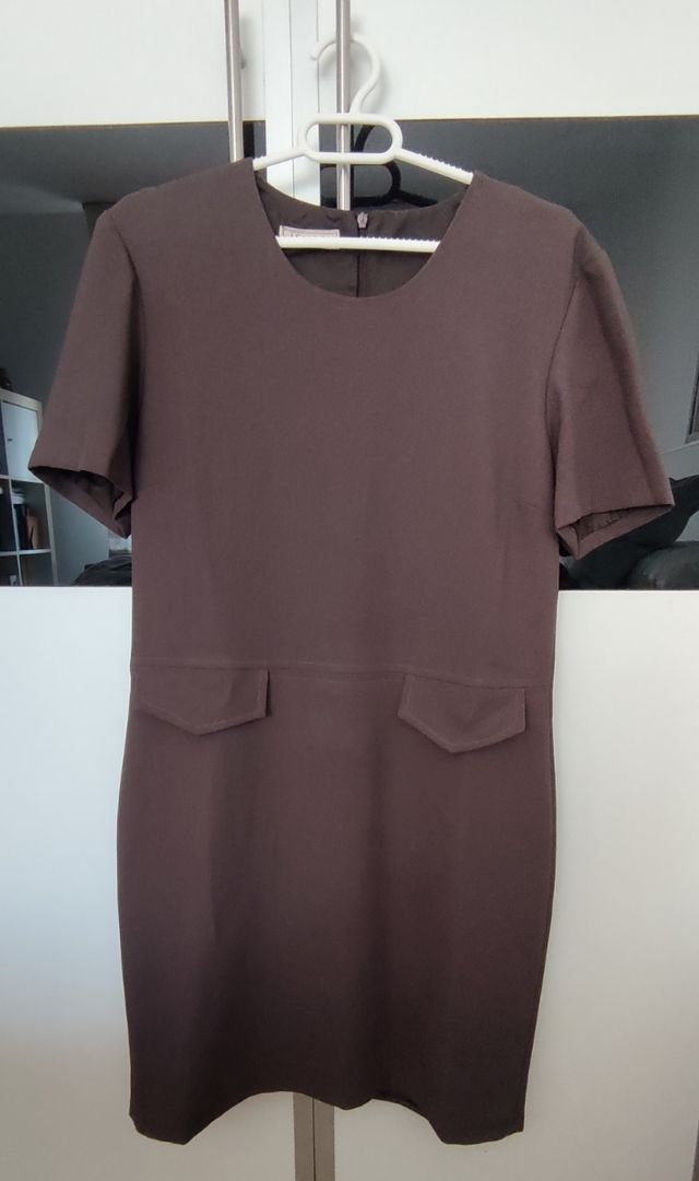 Traje vestido y chaqueta