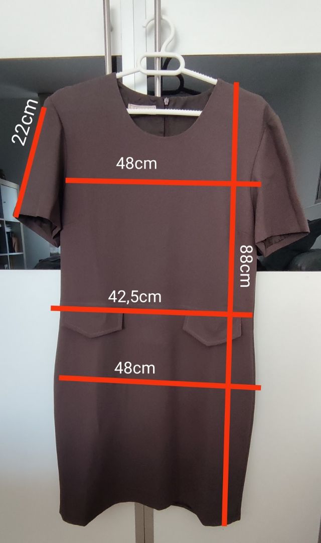 Traje vestido y chaqueta