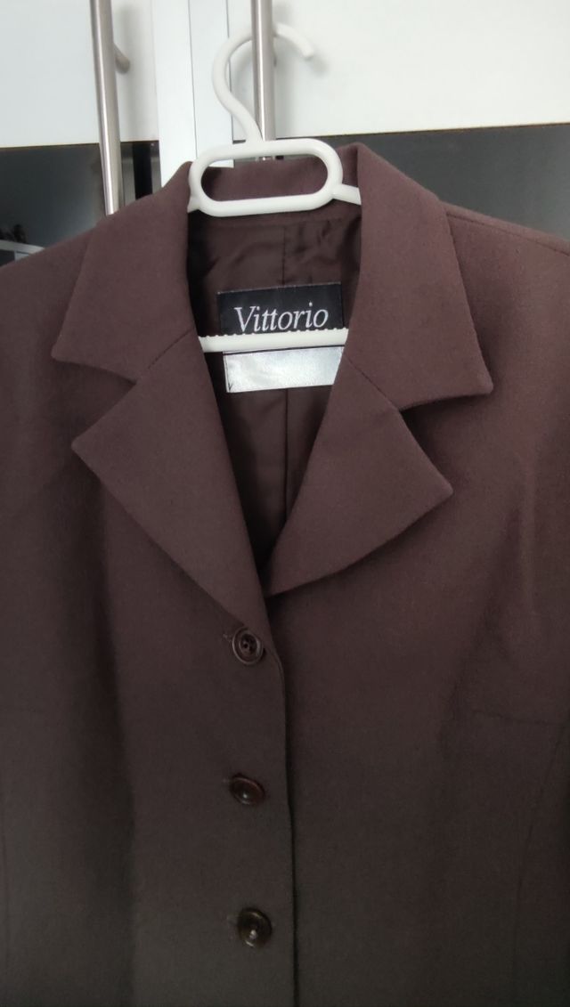 Traje vestido y chaqueta