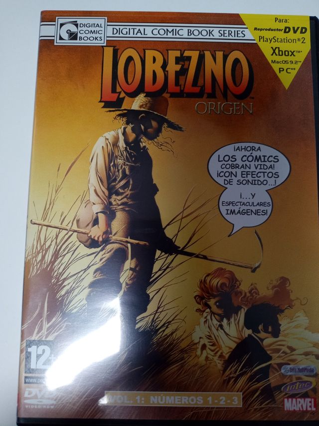 dvd cómic Lobezno