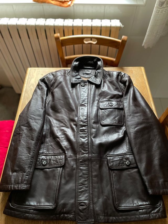 Chaquetón de piel auténtica de Lottusse