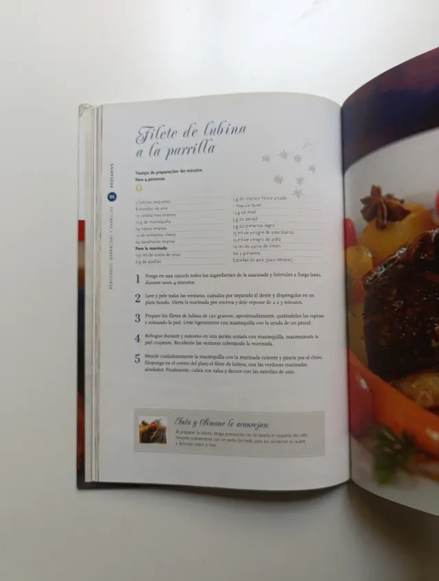 Cocinar con Inés y Simone Ortega.