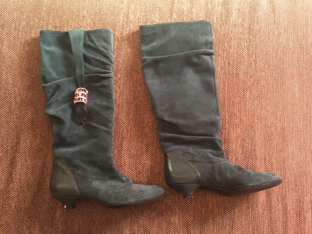 Stivali scamosciati donna