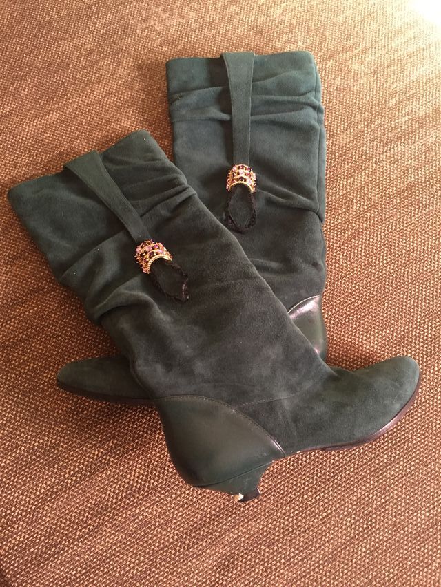 Stivali scamosciati donna