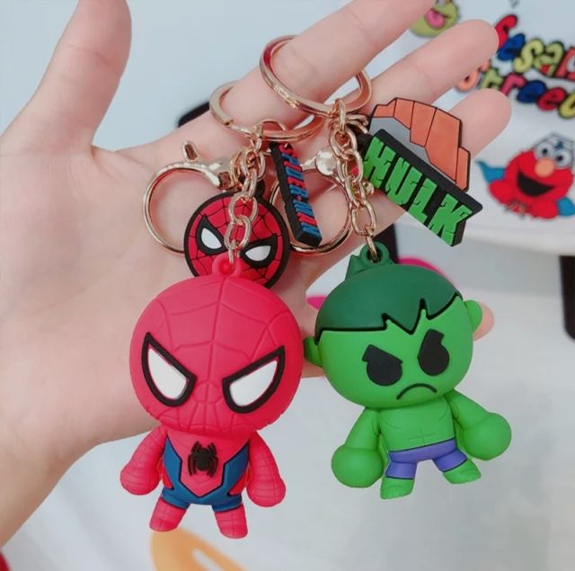 Llaveros de Superhéroes Marvel
