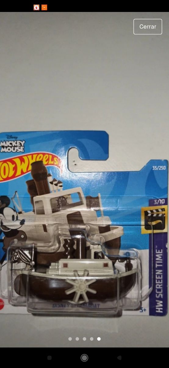 barco Mickey mouse a estrenar