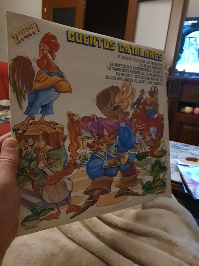 cuentos catalanes 2 discos edición  coleccionistas