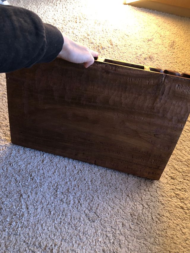 Escultura de madera tallado a mano Idonesia