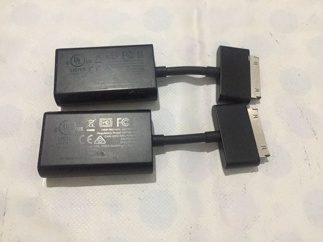 Lote de  2 HP Dock Conector Ethernet-VGA