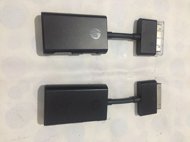 Lote de  2 HP Dock Conector Ethernet-VGA