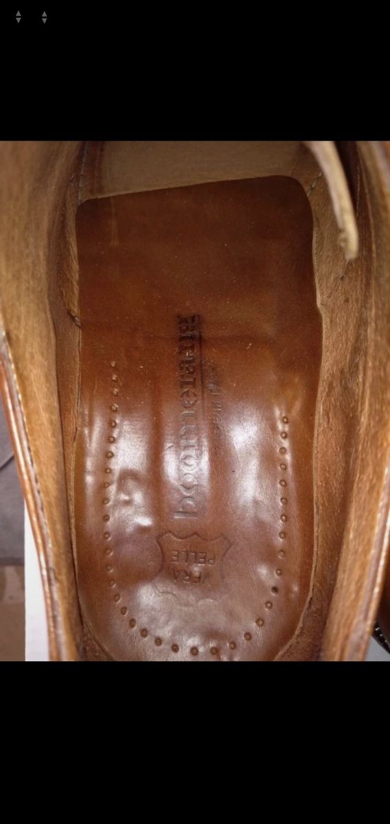 Scarpe uomo vera pelle