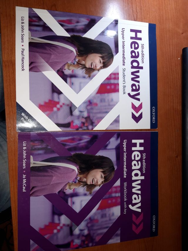 libros ingles "Headway upper Intermediate"