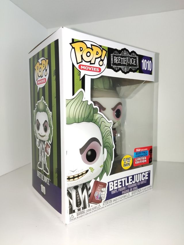 BeetleJuice Glow Glows 1010 2020 NYCC Funko pop