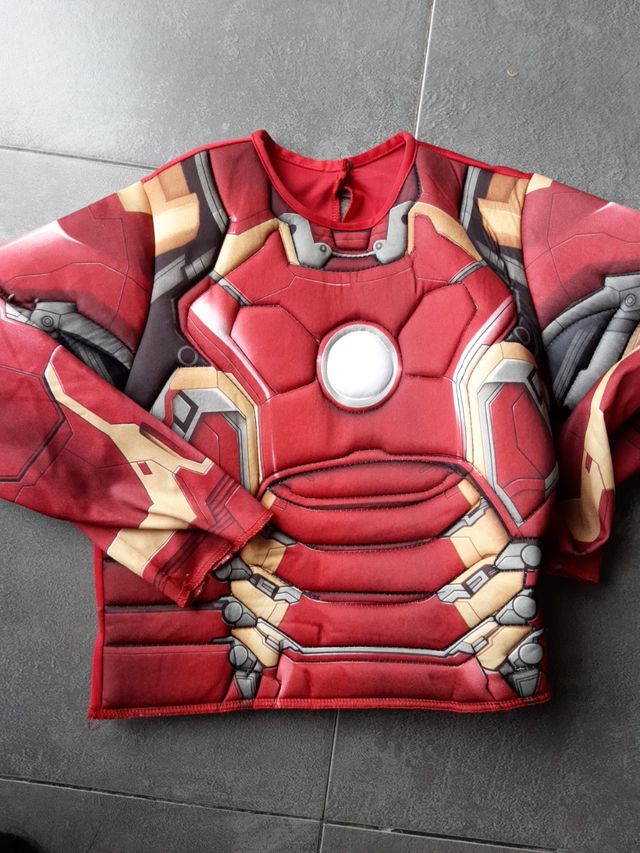 DISFRAZ NIÑO IRONMAN