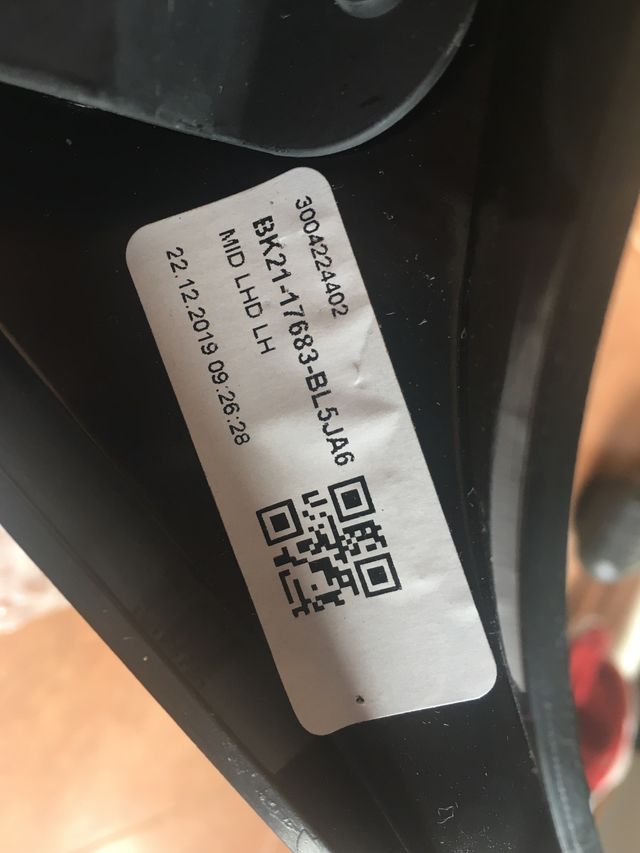 Retrovisor izquierdo Transit Custom V362