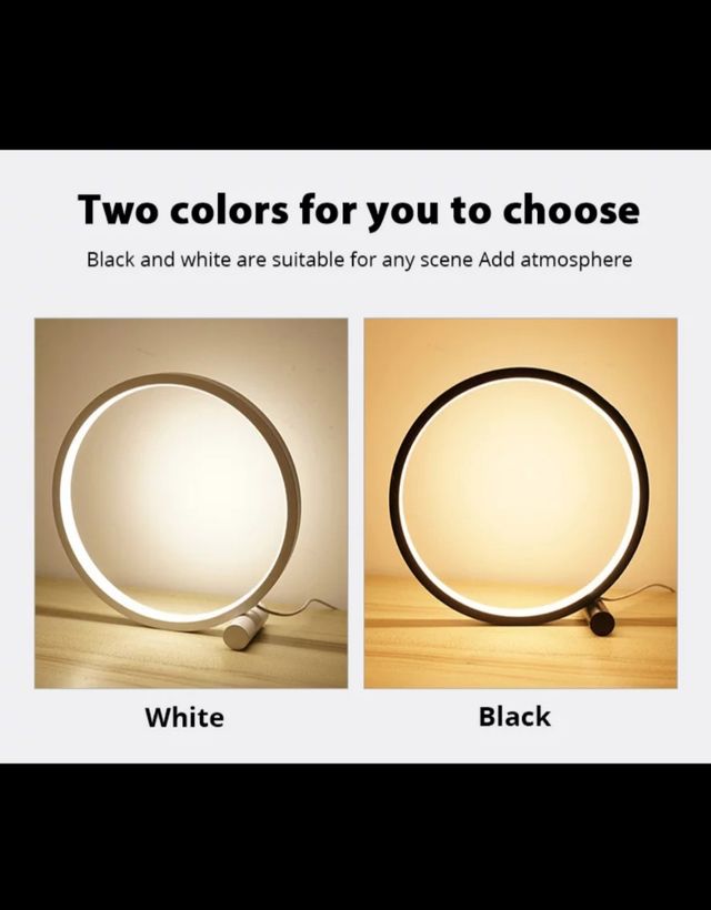 UNBRANDED# Design tattile della lampada da tavolo