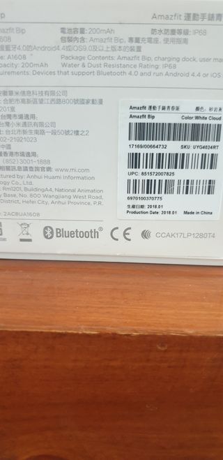 RELOJ AMAZFIT BIP de segunda mano por 27 EUR en Murcia en WALLAPOP