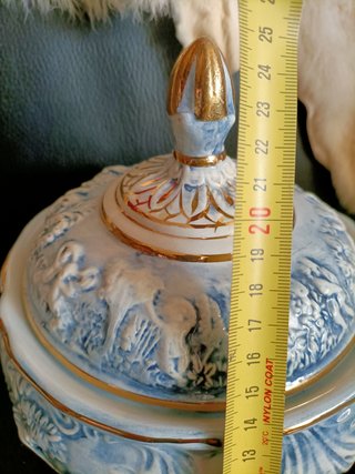 sopera y plato  porcelana r. capodimonti