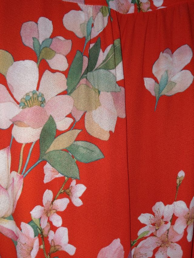 Kimono estampado flores ZARA